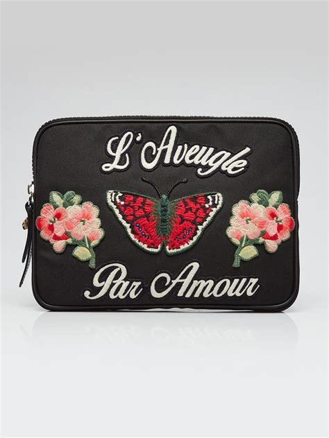 Gucci L'Aveugle Par Amour Pouch 